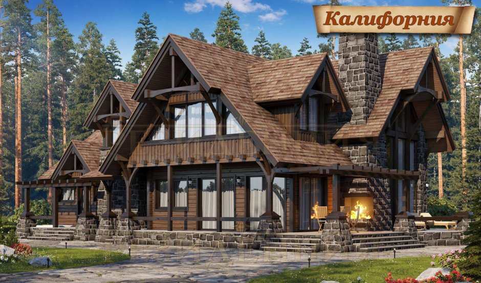 Каменный Терем в русском стиле