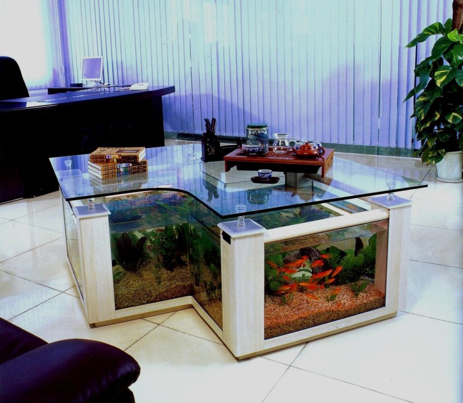 Необычный аквариум на стол