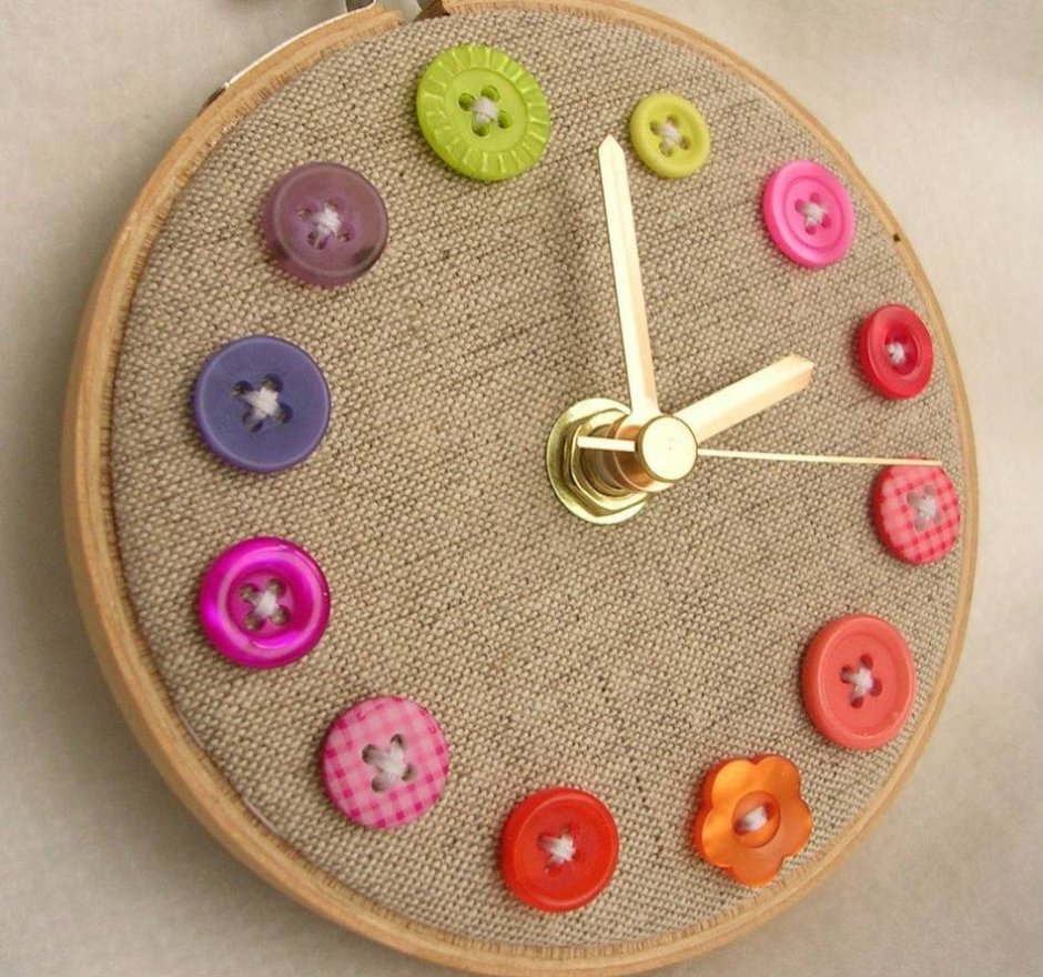 Декор старых часов настенных