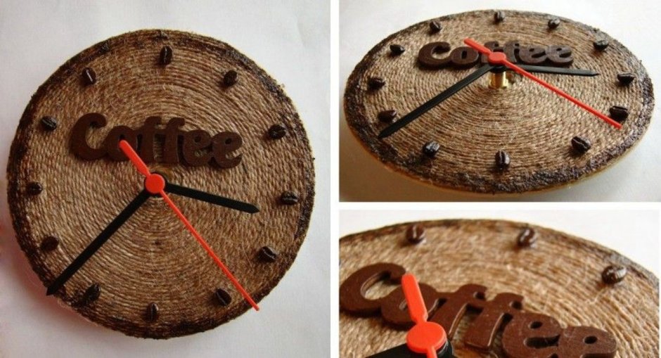 Домик часы поделка