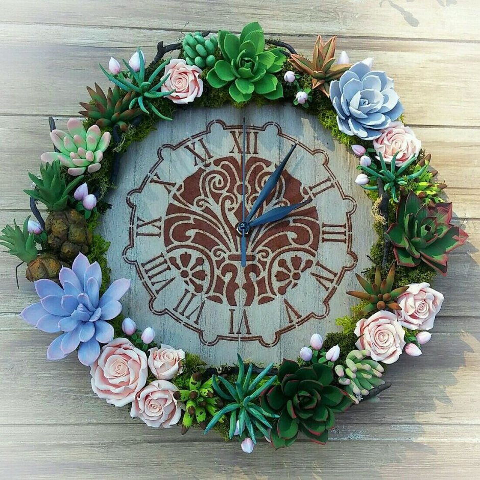 Декорировать старые часы