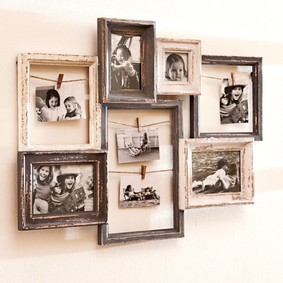 Панно из рамок