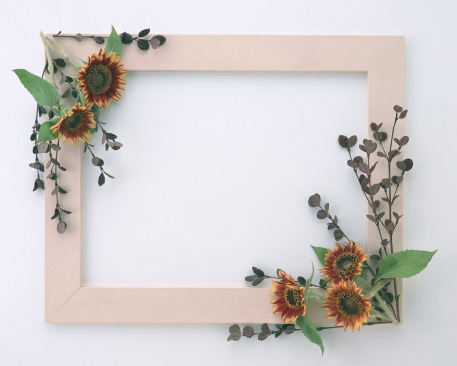 Фоторамка из натуральных материалов