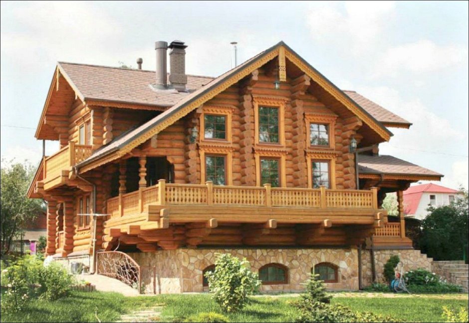 Дом из дерева Терем