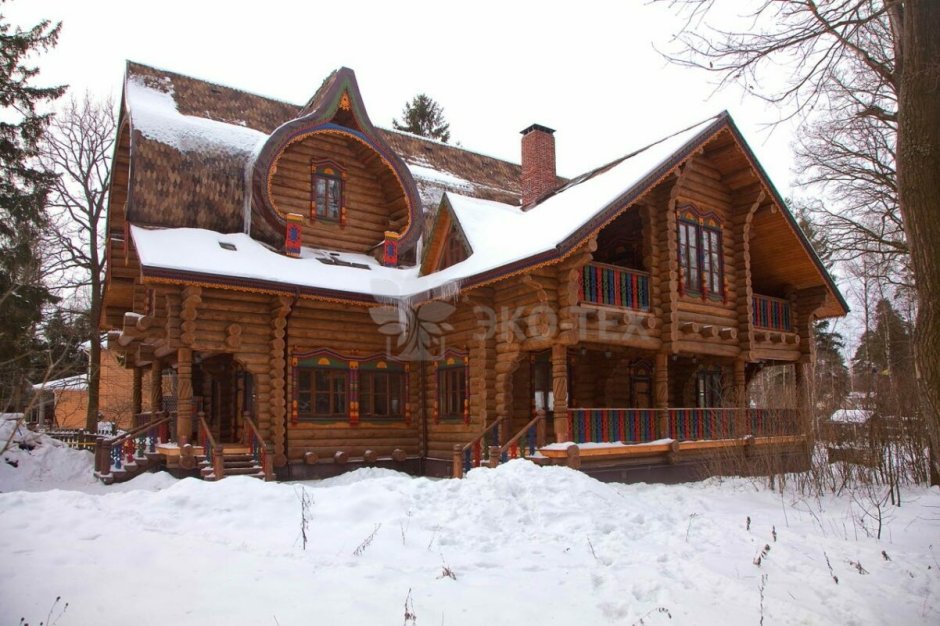 Сруб в русском стиле