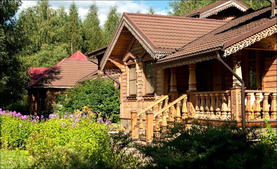 Усадьба в русском стиле