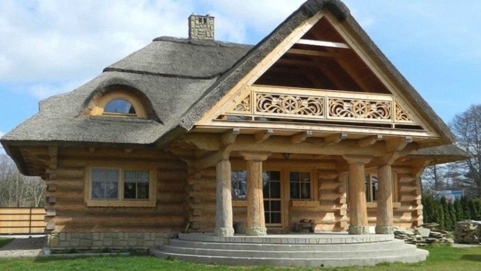Сруб в русском стиле