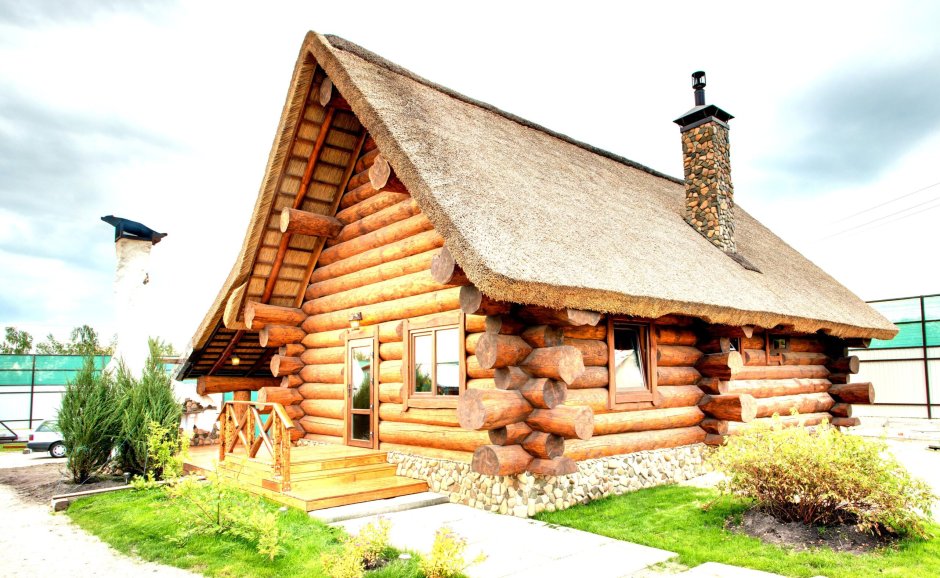 Дикий сруб Зимница