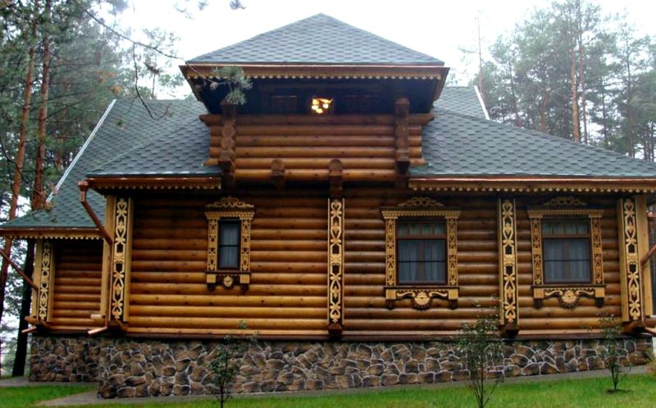 Тиккурила 5064 оцилиндрованного бревна