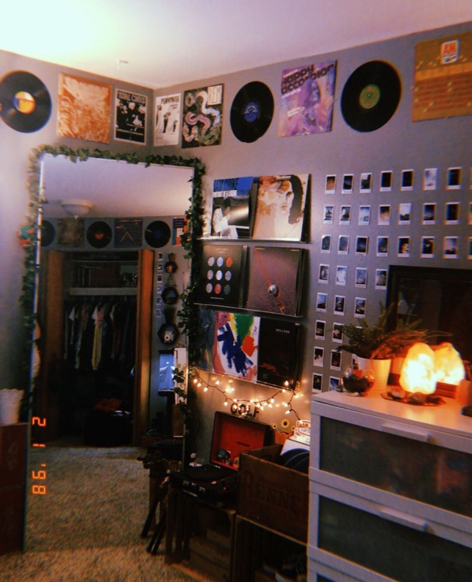 Декор комнаты в стиле гранж