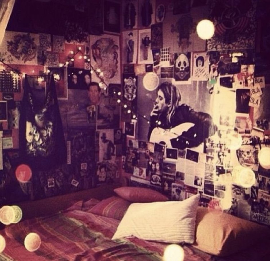 Комната подростка гранж гранж