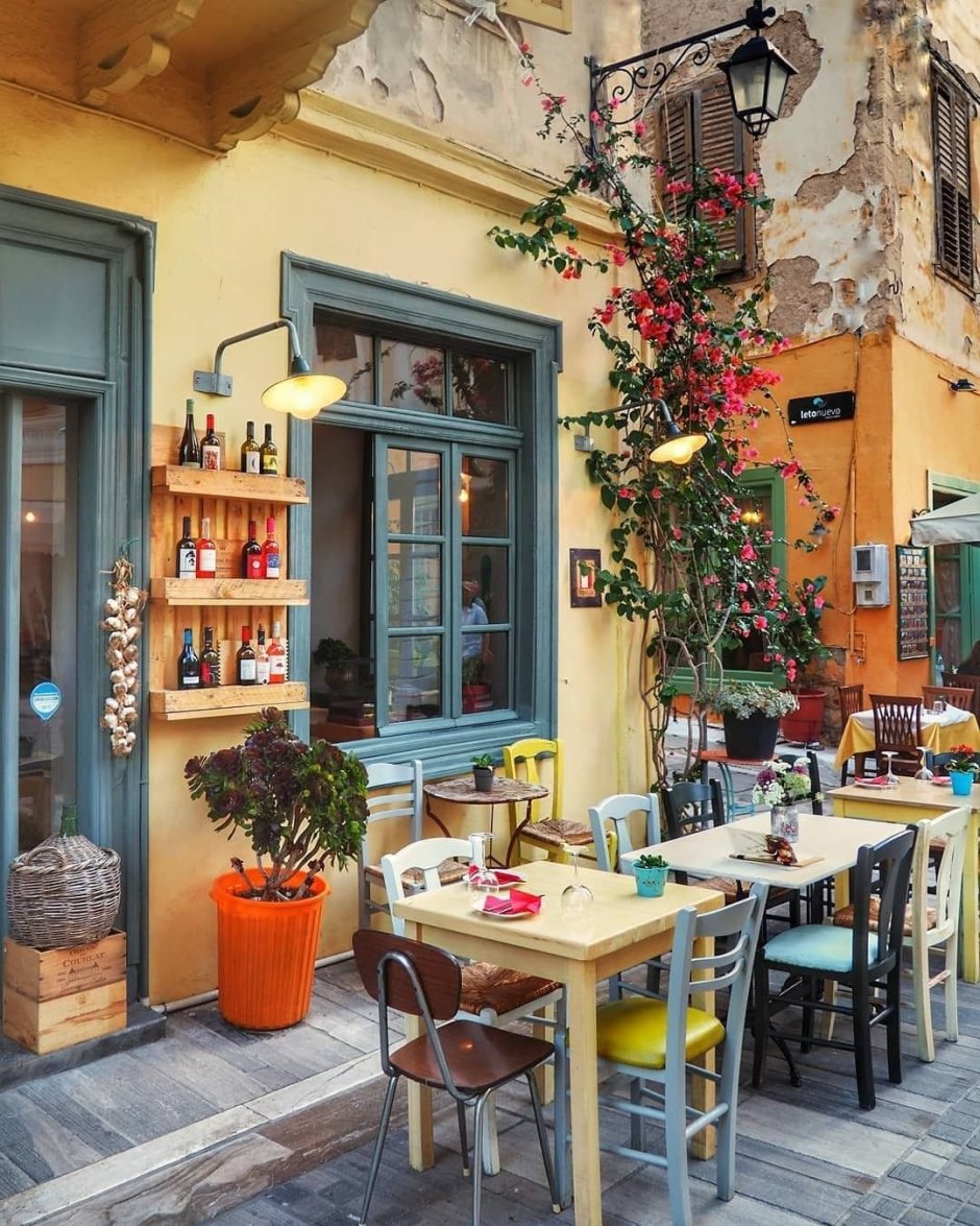 Уличное кафе Италия