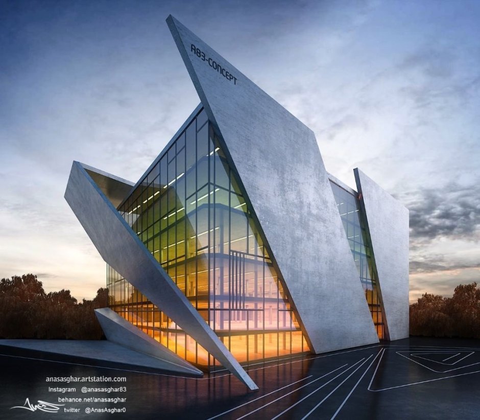 Красивые общественные здания