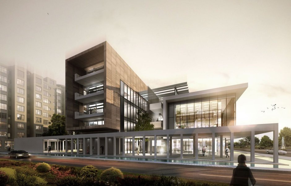 Красивые общественные здания