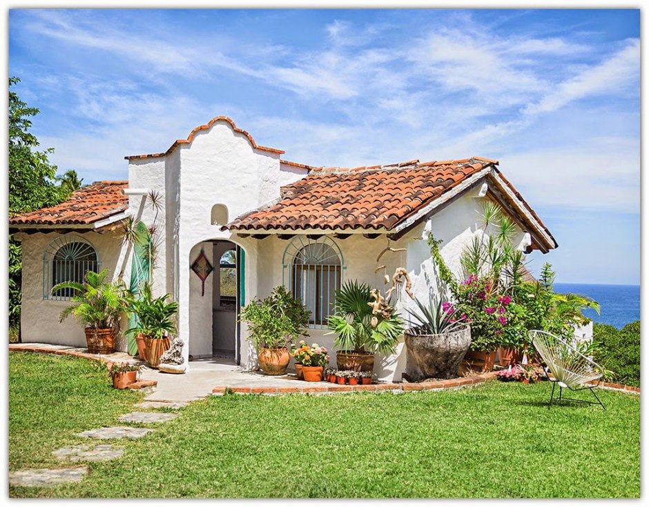 Испанская вилла в Мексике