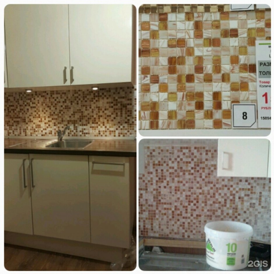 Панель мозаика для кухни Леруа Мерлен