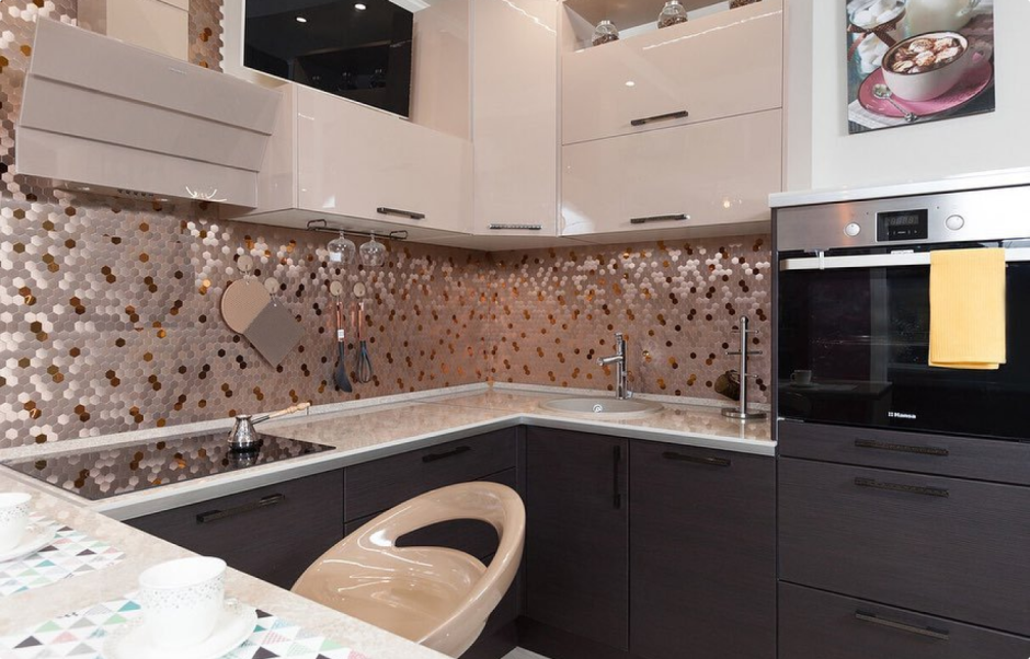 Леруа Мерлен кухни фасады капучино