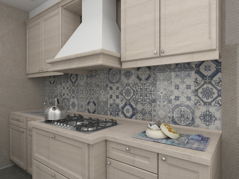 Фартук кухонный 2800х610х6мм МДФ высокоглянц Panda