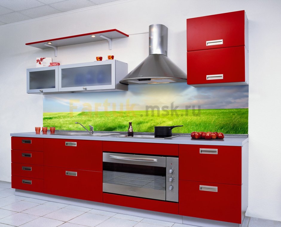 Фартуки для кухонного гарнитура в Леруа