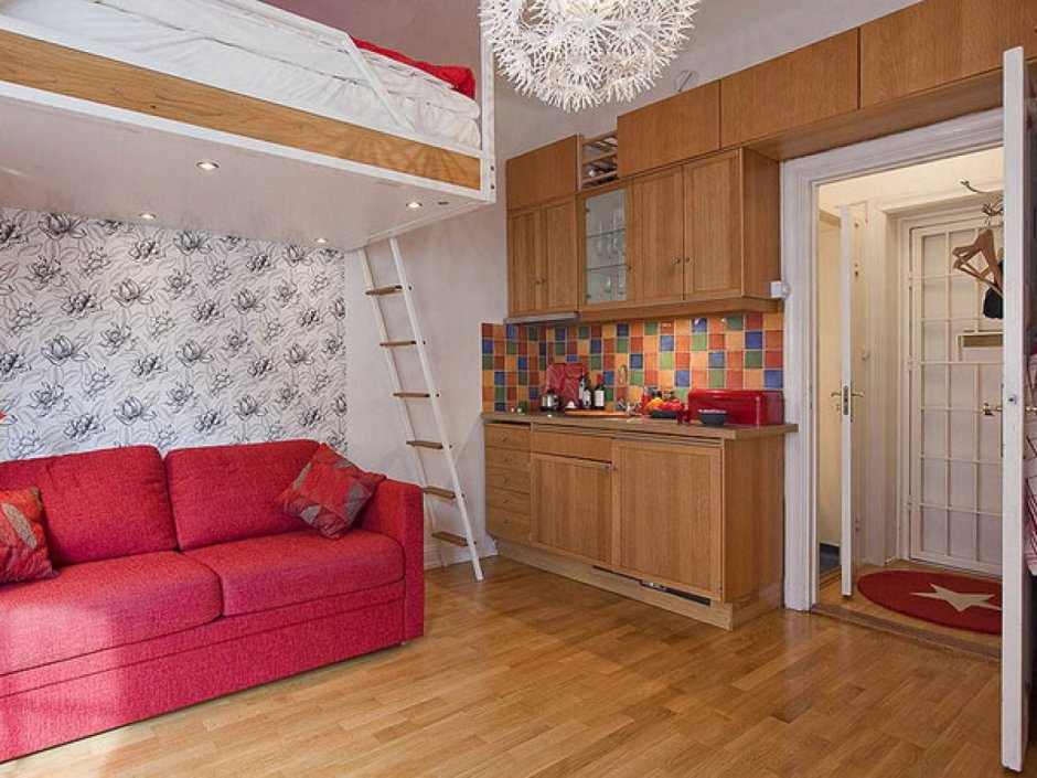 Детский уголок в гостиной