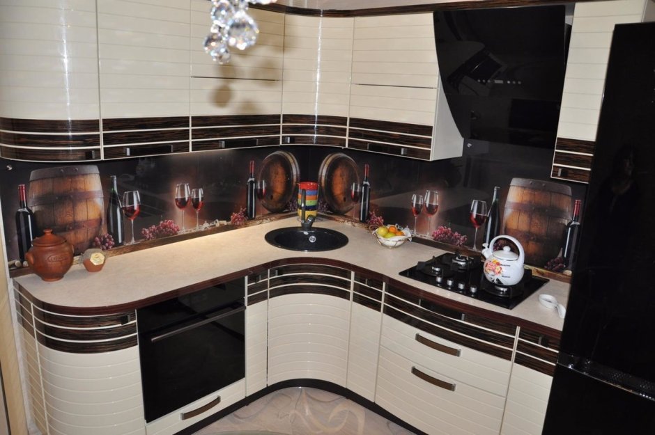 Кухня Валерия угловая Сурская мебель