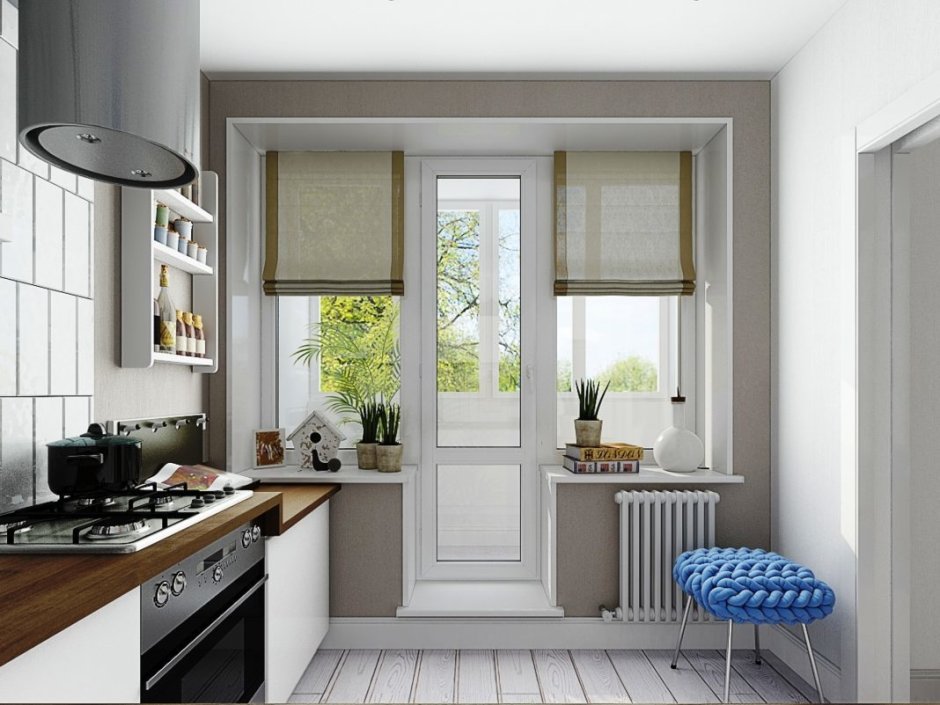 Балконный блок Рехау