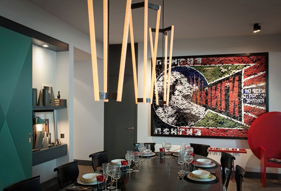 Стиль Советский конструктивизм в интерьере