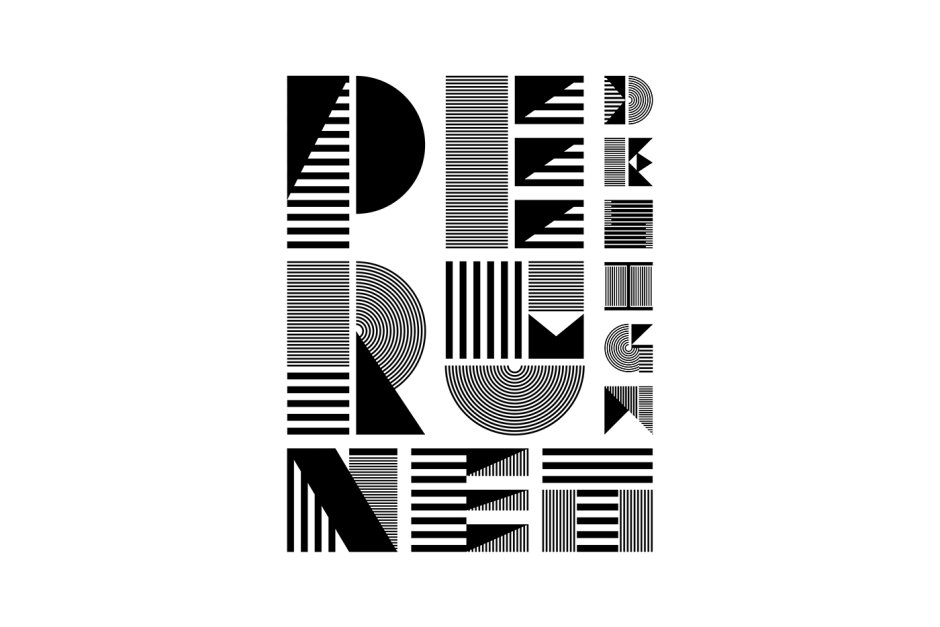 Типографика композиция