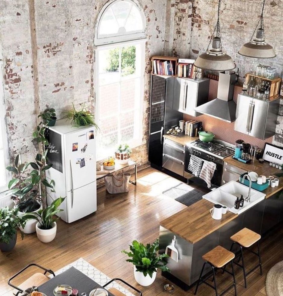 Уютный лофт в интерьере