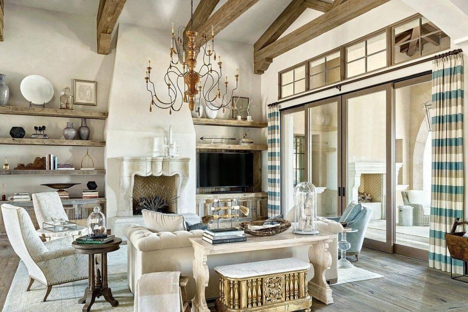 Средиземноморский Кантри стиль в интерьере