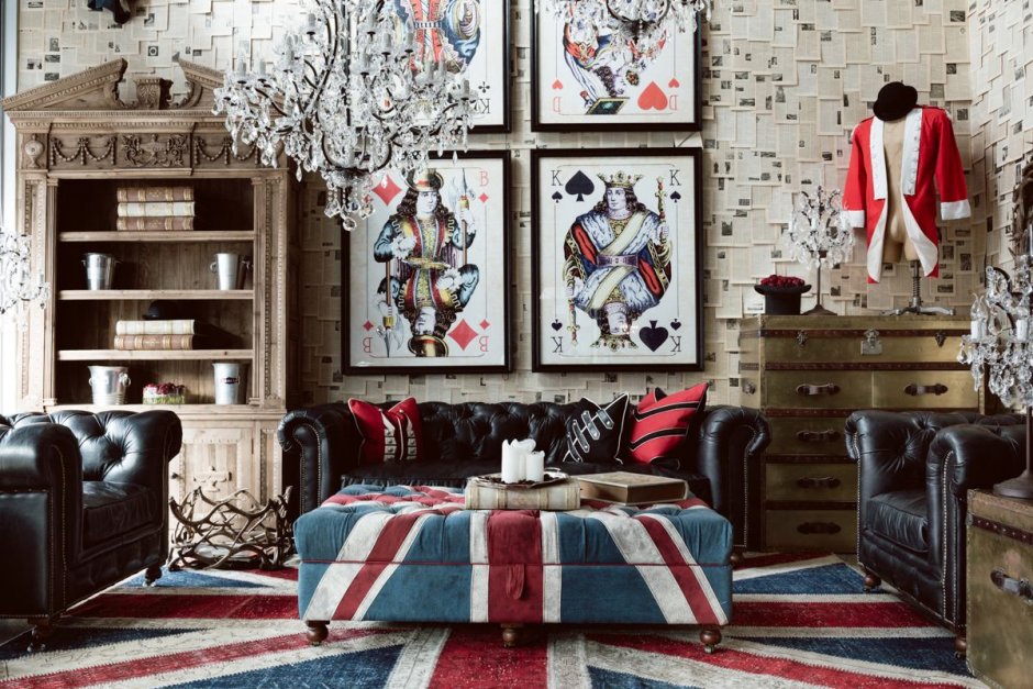 Великобритания Англия Лондонский стиль в интерьере Тимоти Оултона