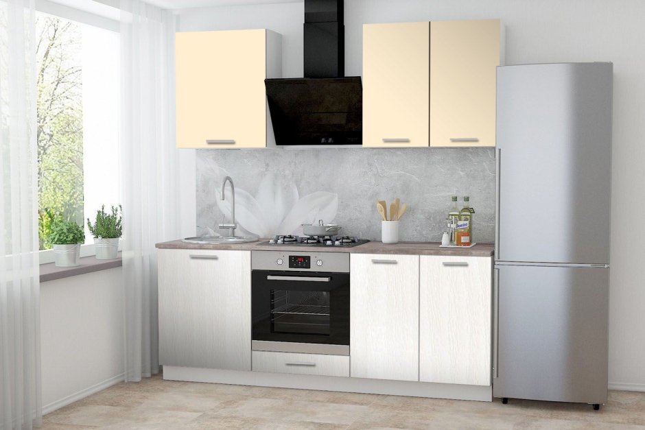 Хофф кухонный гарнитур угловой для маленькой кухни