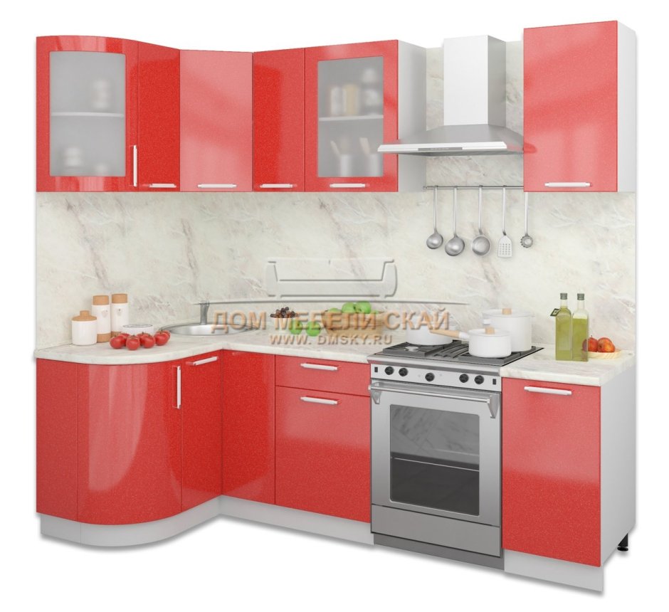 Яна Оптима 1500х1300мм гарнитур кухонный