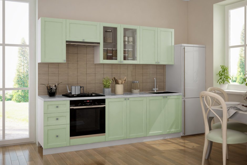 Кухня черри угловая