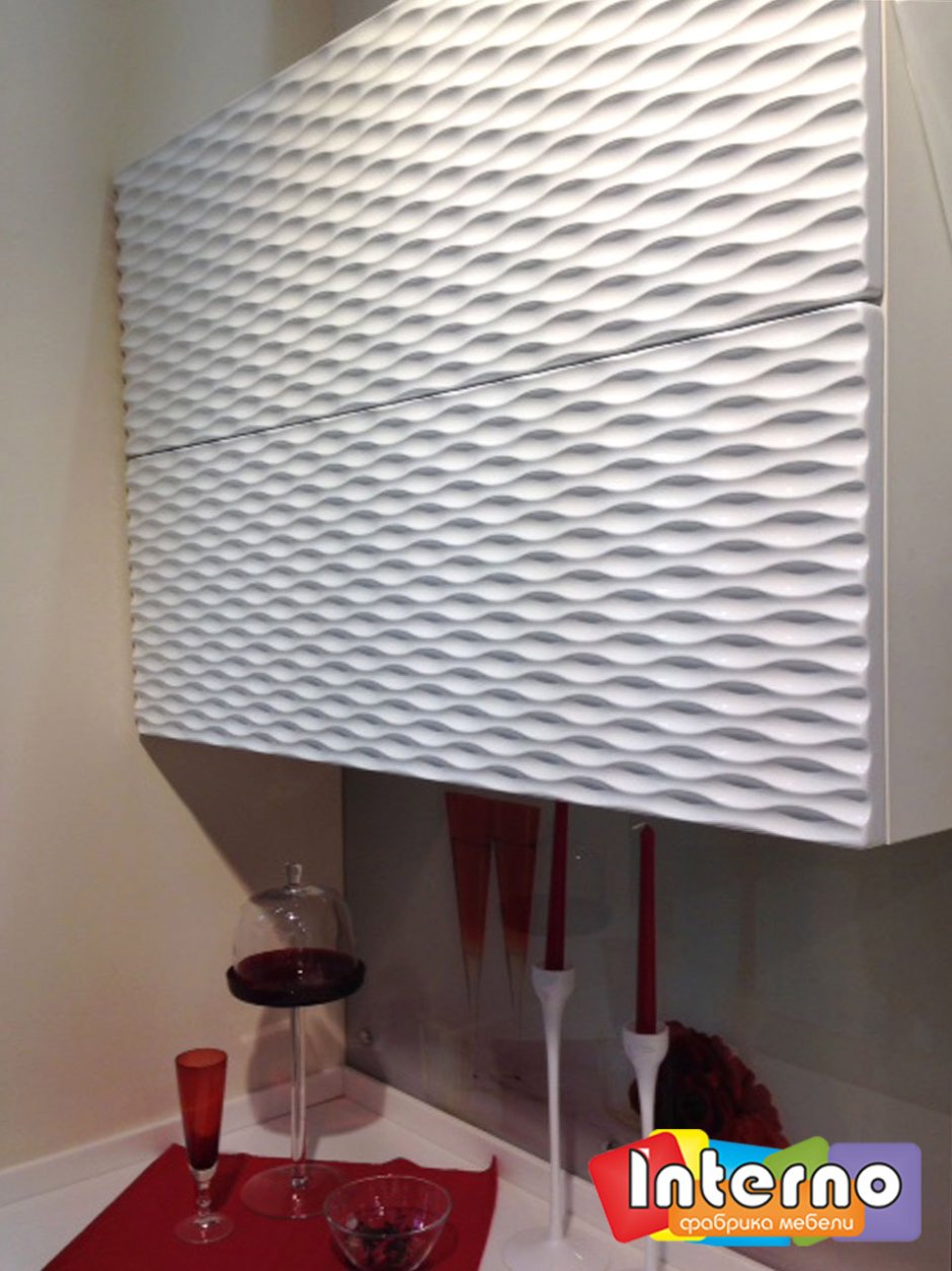 Фрезерованные 3д фасады МДФ