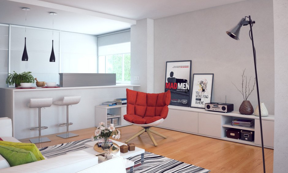 Интерьер в горошек