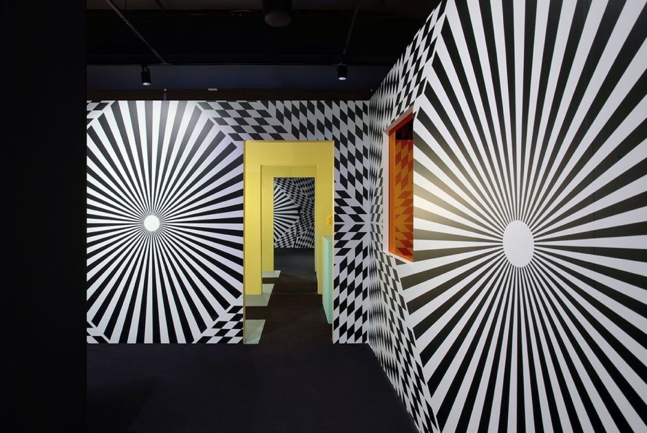 Геометрический орнамент в интерьере