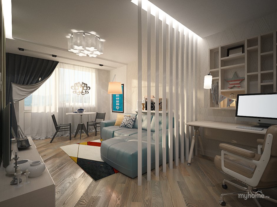 Современный интерьер для молодой семьи