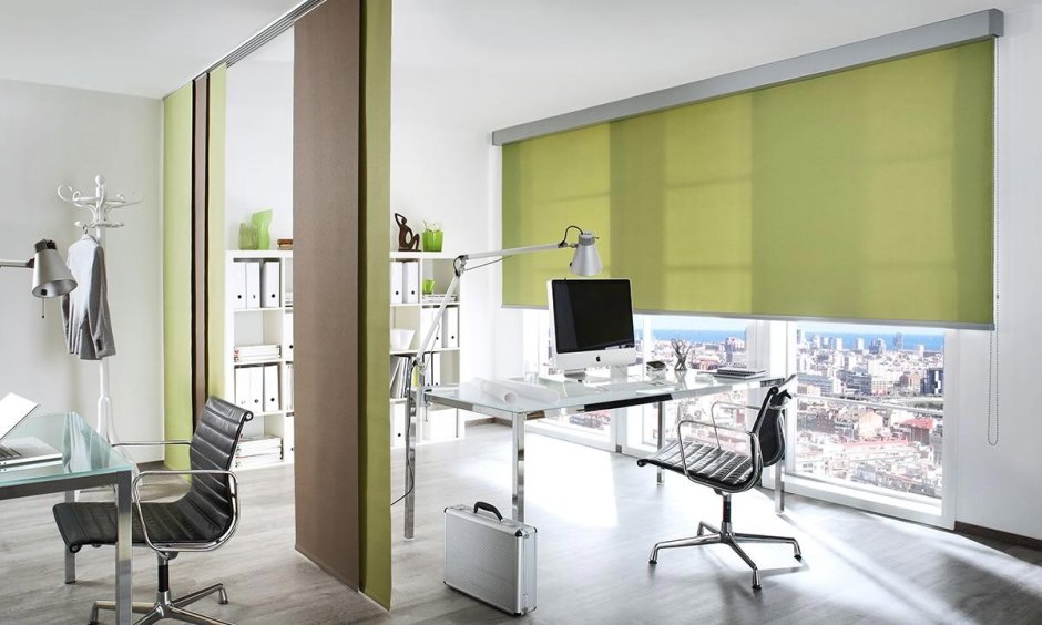 Жалюзи в офис горизонтальные