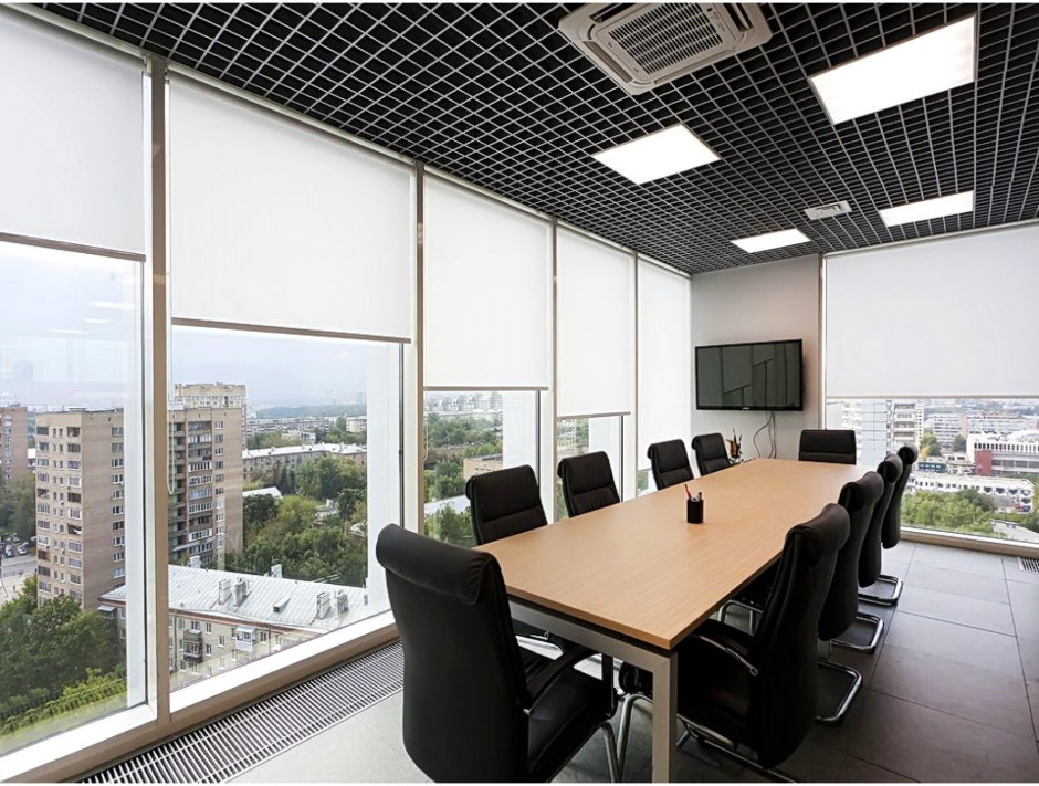 Жалюзи в зал совещаний