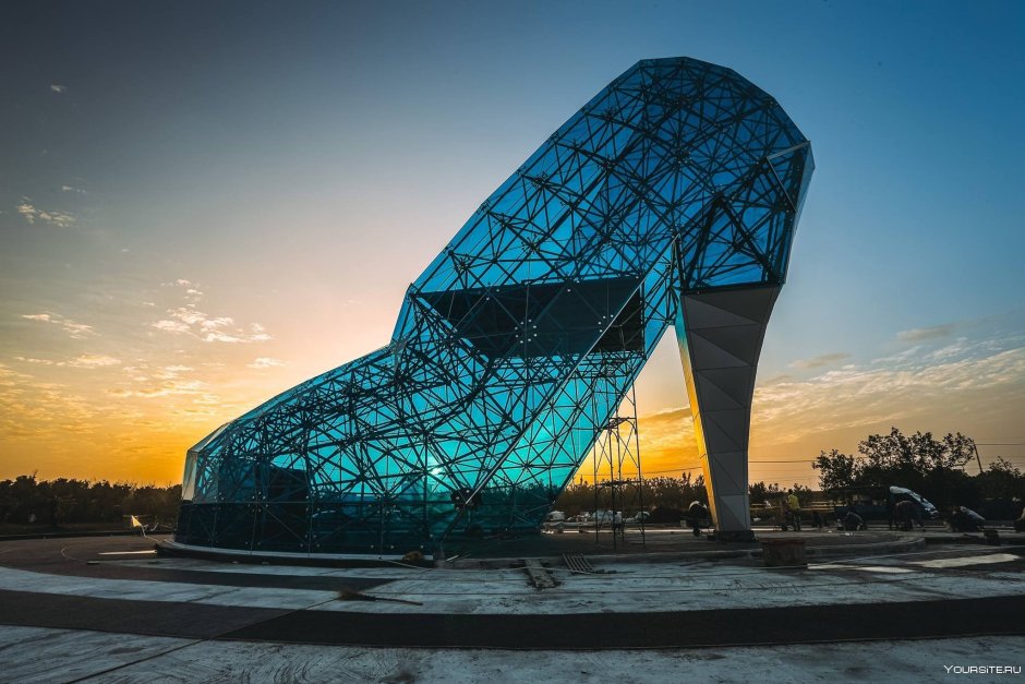 Хрустальная туфелька здание Тайвань