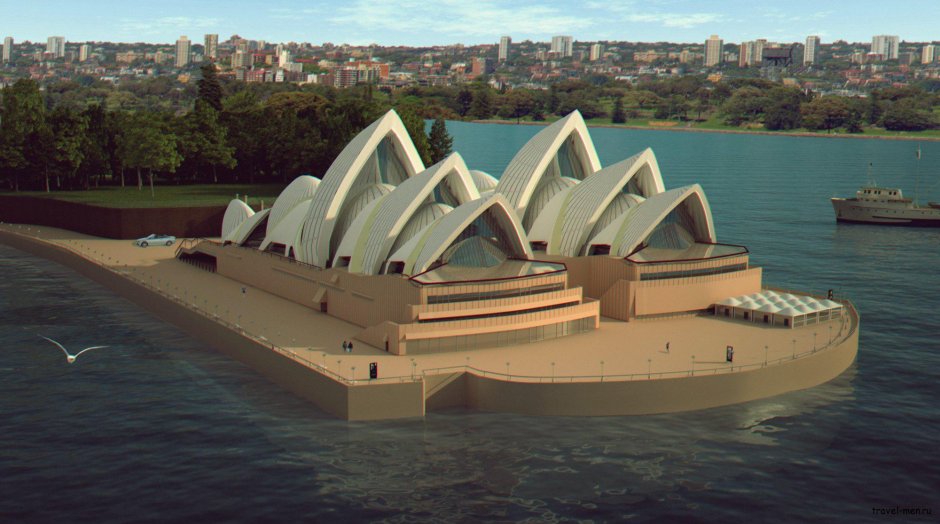 Оперный театр Сидней архитектура