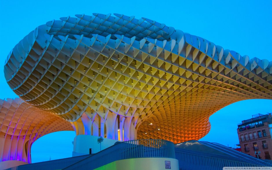 Метрополь парасоль Севилья архитектура