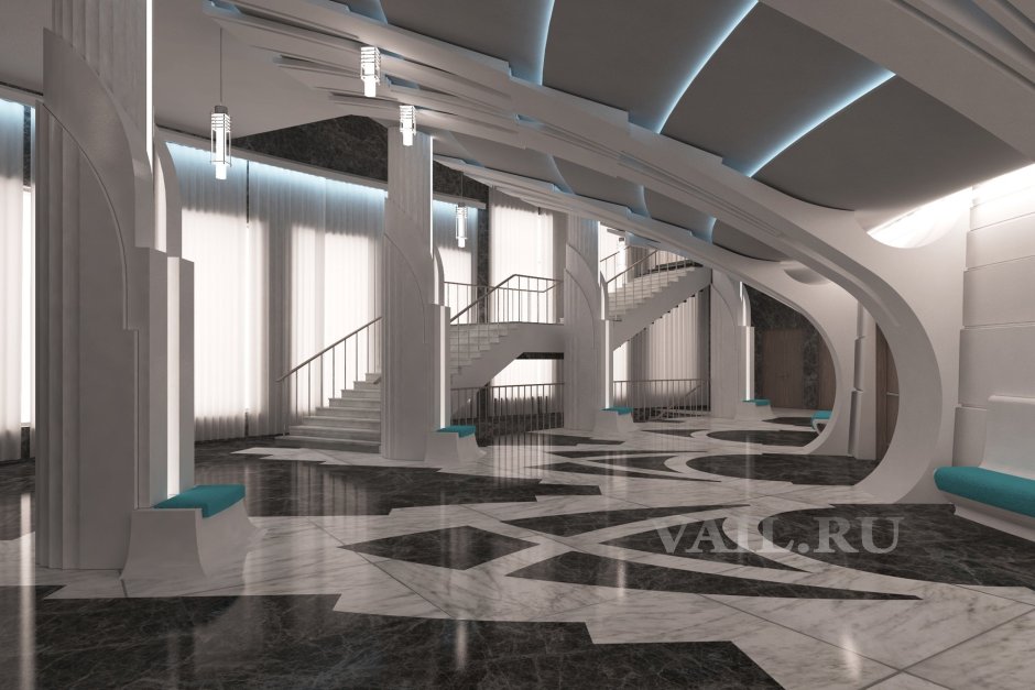 Интерьер общественного здания