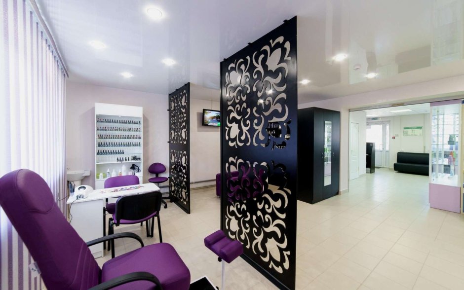 Перегородки в парикмахерской