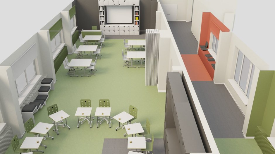 Интересные интерьеры офисов