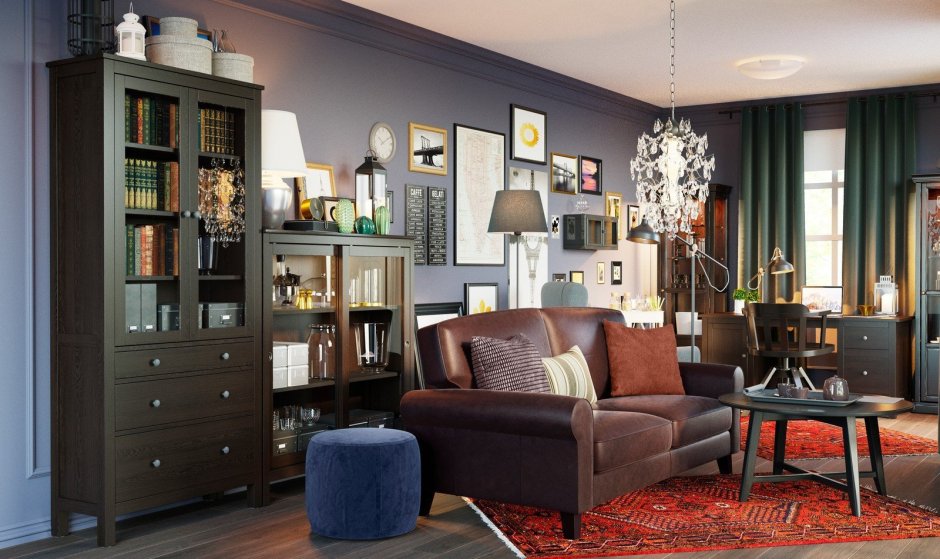 Икеа ХЕМНЭС гостиная