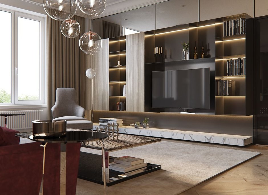 Интересные гостиные