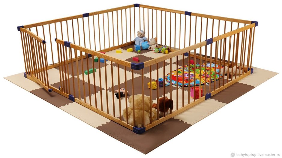 Мебель манеж деревянный 3/1