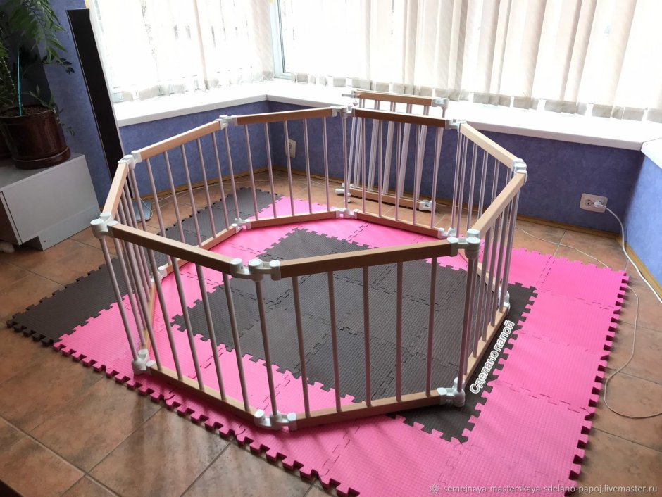 Манеж для детей из ДСП